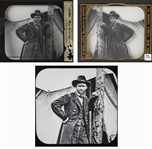 Civil War Magic Lantern Slide -- General Ulysses S. Grant at His Headquarters at Cold Harbor in 1864